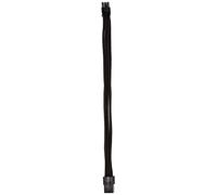 SilverStone PP07-IDE6B - Cavo di alimentazione con manicotto Tek con 1 connettore da 6 pin a 6 pin PCI-E