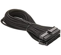 SilverStone PP07-MBB - Cavo di alimentazione con manicotto Tek con 1 connettore a 24 pin per scheda madre
