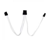 SilverStone PP07-PCIW Cavo di prolunga di alimentazione 8 Pin a PCI-E 6+2 Pin 25cm Bianco