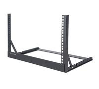 SilverStone RK06U-OF Rack da Tavolo open frame 6U da 19 pollici - Nero