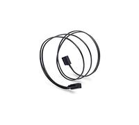 SilverStone SST-CP11-500 - Cavo SATA III 6 Gbps ultra sottile, laterial 90° angled, connettori profilo ultra sottile, 50cm