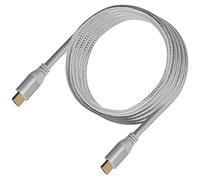 SilverStone SST-CPH01C-1800 - Cavo HDMI Premium ad alta velocità, 1.8m, 4K, 2.0b, 60Hz, 18Gbps, ARC, HDR, 3D, Ethernet, gesso
