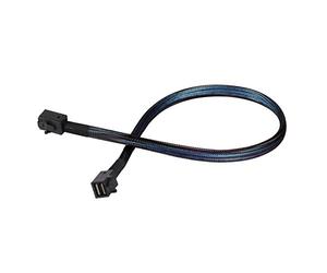 SilverStone SST-CPS04 - cavo interno schermato Mini SAS HD SFF8643 ad SFF8643, 0.5M