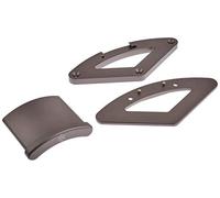 SilverStone SST-EBA02C - Stand da muro in alluminio qualità Premium per cuffie, gesso