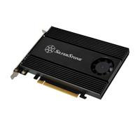 Silverstone SST-ECM40, scheda adattatore PCIe 4.0 x16 a 4 SSD M.2 NVMe, M.2 (NGFF) M Key