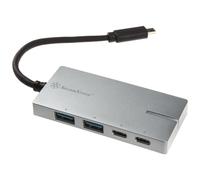SilverStone EP09 Hub 2 x USB 3.1 Gen 1+ 2 USB-C Desktop SST-EP09C Custodia