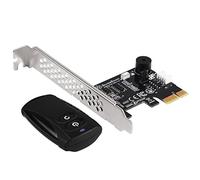 SilverStone SST-ES02-PCIe Telecomando wireless 2.4G Controllo interruttore di alimentazione / ripristino, Altoparlante PC integrato, PCIe