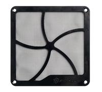 SilverStone SST-FF122B - Griglia ventola con filtro antipolvere 120mm, antistatico, nero