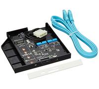 SilverStone SST-FPS01-C - slot da 12.7mm per unità ottica Slim con 1x USB3.0, 1x USB 3.0 Type C, Card Reader, M.2 SATA type SSD Slot