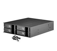 Silverstone SST-FS204B BackPlane HD 4X 2.5 Pollici SATA/SAS - Nero