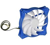 SilverStone SST-FW122 - Ventola PWM serie FW Quiet Slim 120mm, bianco-blu