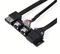 SilverStone SST-G11313530-RT USB interna 20 pin (chiave A), USB interna 19 pin, audio, aggiorna il tuo telaio Silverstone a Type-C Type-A: USB 3.0, Type-C: USB 3.1 Gen 2 (10 GB/S)*, retrocompatibile