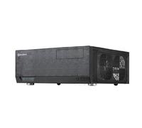 SilverStone SST-GD09B Seria Grandia HTPC Case per Computer, Formato ATX , High Airflow Performance, Nero