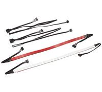 SilverStone SST-LS02 - striscia di LED multicolore per Cabinet RGB 5050 con 18 LEDs, 2x 30cm