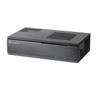 SilverStone SST-ML06B - Cabinet Milo per Slim HTPC formato Mini-ITX , Silent, nero