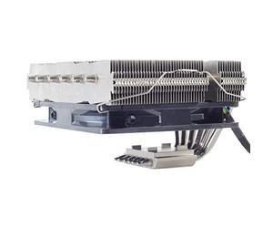 Silverstone SST-NT06-PRO-V2 - Raffreddatore CPU Nitrogon con 6 tubi di calore e ventola 120 mm per attacco Intel/AMD, AM4 pronto