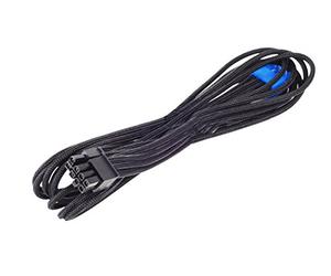 SilverStone SST-PP06B-PCIE55 - cavo sleevato PSU da 55cm PCI-E 8pin(6+2), nero