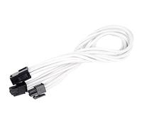 SilverStone SST-PP07-EPS8W - cavo estensione sleevato EPS 8pin a EPS/ATX 4+4pin, 30cm, bianco