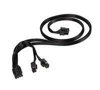 SilverStone SST-PP13 - Splitter da EPS-8 pin a EPS-8 pin e (4+4) pin per alimentatore SilverStone