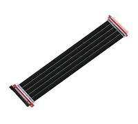 Silverstone sst-rc04b-400 - Premium PCI-E x16 Gen 3.0 attacco cavo a nastro flessibile, EMI, 40 cm