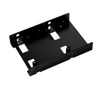 SilverStone SST-SDP08B-E - adattatore 3.5" a 3x 2.5" SSD/HDD Hard Drive Holder, nero
