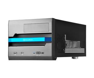 SilverStone SST-SG12B - Sugo Micro ATX Computer Cube Case, nero