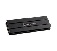 SilverStone SST-TP02-M2 Dissipatore di calore/Radiatore Nero 22mm x 80mm