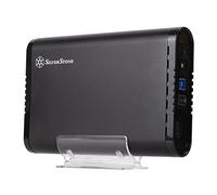 SilverStone SST-TS07 - Custodia esterna per unità disco rigido USB 3.0 per 3,5 pollici SATA HDD, nero
