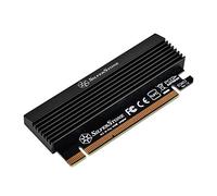 SilverStone Technology Adattatore PCIe NVMe Slim M.2 M Key a PCIe X4 con dissipatore di Calore Integrato ECM23
