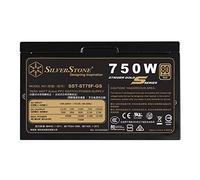 SilverStone Technology Alimentatore per computer da 750 W completamente modulare con alimentatore 80 Plus Gold e 140 mm (SST-ST75F-GS-V3)