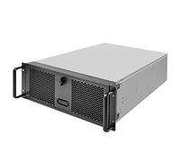 SilverStone Technology Chassis server 4U per montaggio su rack con 3 alloggiamenti anteriori x 5,25 con supporto CEB/ATX/mATX/mATX/Mitx RM400 Casi RM400