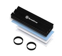 SilverStone Technology - Dissipatore termico in lega di alluminio con molteplici cuscinetti termici per PCIE NVME M.2 o SATA M.2 TP02-M2
