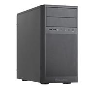Silverstone Technology FARA 314 - Telaio a torre compatto Micro-ATX in metallo con straordinaria compatibilità con unità di archiviazione, SST-FA314-B