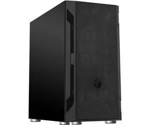 SilverStone Technology FARA H1M, Nero, Micro-ATX, griglia in acciaio, plastica, alloggiamento in acciaio, 120 mm x 1 ventola inclusa, SST-FAH1MB
