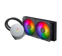 SilverStone Technology IceMyst 240 - Dispositivo di raffreddamento a liquido All-in-One con illuminazione ARGB