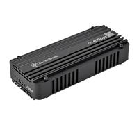 SilverStone Technology MS12-40G USB 4 NVMe M.2 SSD Enclosure con raffreddamento attivo, SST-MS12B-40G