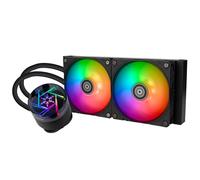 SilverStone Technology NovaPeak 240 ARGB All-in-one Liquid Cooler con effetti di illuminazione ARGB, SST-NP240-ARGB