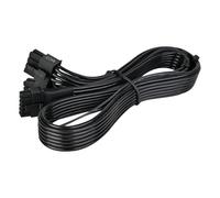 SilverStone Technology PP15-EPS, 2 cavi EPS-8 pin (alimentatore) a 12 + 4 pin (GPU) 12 V-2 x 6 PCIe Gen5, SST-PP15-EPS