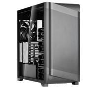 SilverStone Technology SETA A2 Un flusso d'aria davvero potente: alloggiamento mid-tower eccezionalmente versatile, nero, SST-SEA2Y-BG