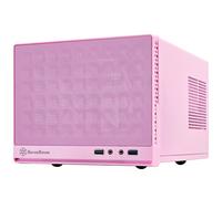 SilverStone Technology SG13P - Custodia per computer Mini-ITX, con fattore di forma ultra piccolo, colore: Rosa