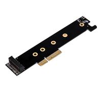 SilverStone Technology SST-ECM26-V2-PCI-E - Scheda di espansione Superspeed, M.2 (NVMe SSD NGFF) su PCI-E x4, nero, 71173