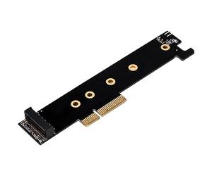 SilverStone Technology SST-ECM26-V2-PCI-E - Scheda di espansione Superspeed, M.2 (NVMe SSD NGFF) su PCI-E x4, nero, 71173