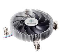 SilverStone Technology SST-NT07-115X-USA LGA1150/1151/1155/1156/1200 CPU Cooler basso profilo 23 mm di altezza per supporto TDP 65W con ventola PWM da 80 mm SST-NT07-115X