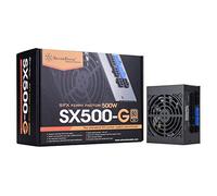SilverStone Technology SST-SX500-G 500W SFX completamente modulare 80 Plus Gold PSU con ventola da 92 mm migliorata e condensatori giapponesi SX500-G