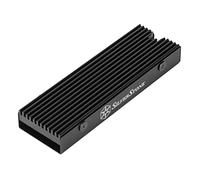 SilverStone Technology TP05 Slim-Profile Lega di Alluminio M.2 SSD Kit di raffreddamento, SST-TP05B