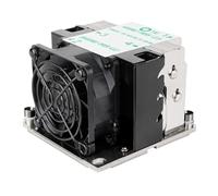 SilverStone Technology XE02-3647S, 2U SFF Server/Workstation CPU Cooler per Intel LGA 3647 Square Sockel, SST-XE02-3647SB (nero+nero)