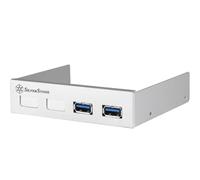 Silverstone Tek EC03S-P - Scheda PCI Express con connettore interno USB 3.0 a 19 pin a doppia porta con porte I/O anteriori USB 3.0