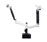 Silverstone Tek TM02 Full Motion supporto da parete per TV in alluminio braccio con inclinabile e girevole con possibilità di regolazione per 32 - 182,9 cm LCD/LED/Plasma TV ARM22SC
