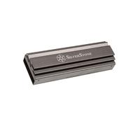 SILVERSTONE TP04, M.2-SSD-KIT DE REFRIGERACIÓN, ALEACIÓN DE ALUMINIO, GRIS TITANIO, SST-TP04T