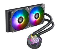Silverstone VIDA 240 SLIM PC Case Kit di raffreddamento a liquido 12 cm Nero - Nouvo